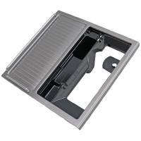 Gehäusedeckel Chrom für DeLonghi